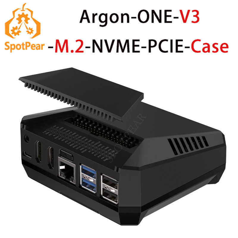 Turing Pi 2 - Boîtier Argon ONE V3 M.2 NVME