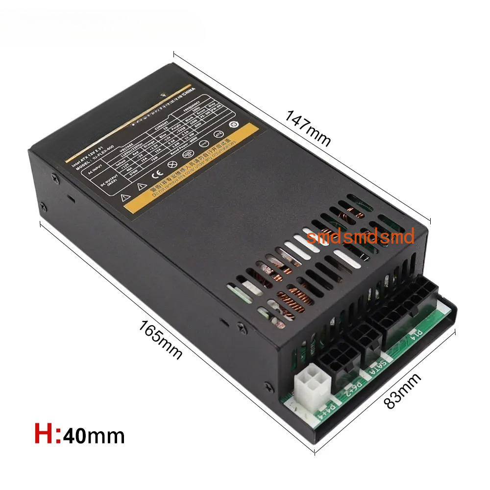 Alimentation électrique modula - Atx Power Supply 1U Flex 500W avis et prix