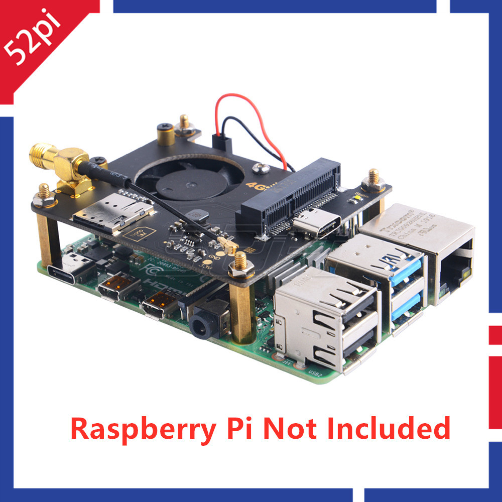 52Pi Raspberry Pi 3G 4G Hat US - Deskpi Super6C avis et prix