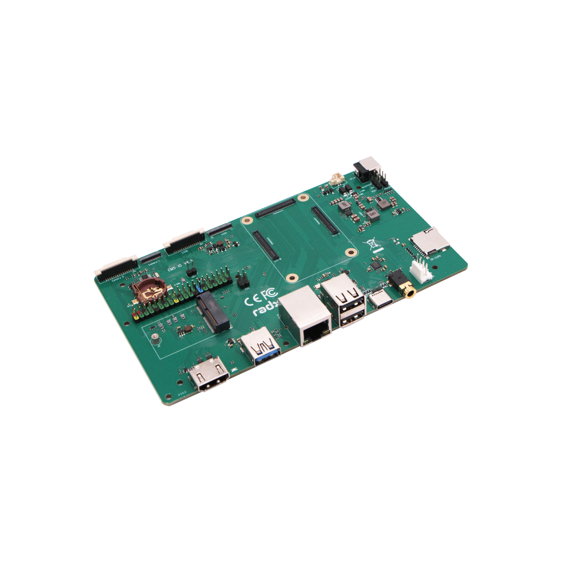 Carte IO Radxa CM5, vérifiez l - Deskpi Super6C avis et prix
